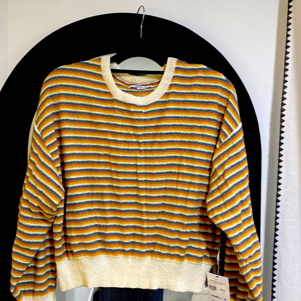 O’Neill sandy stripe sweater